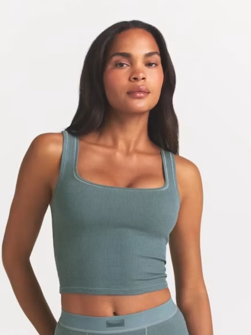 SKIMS Cotton Rib Tank XS
